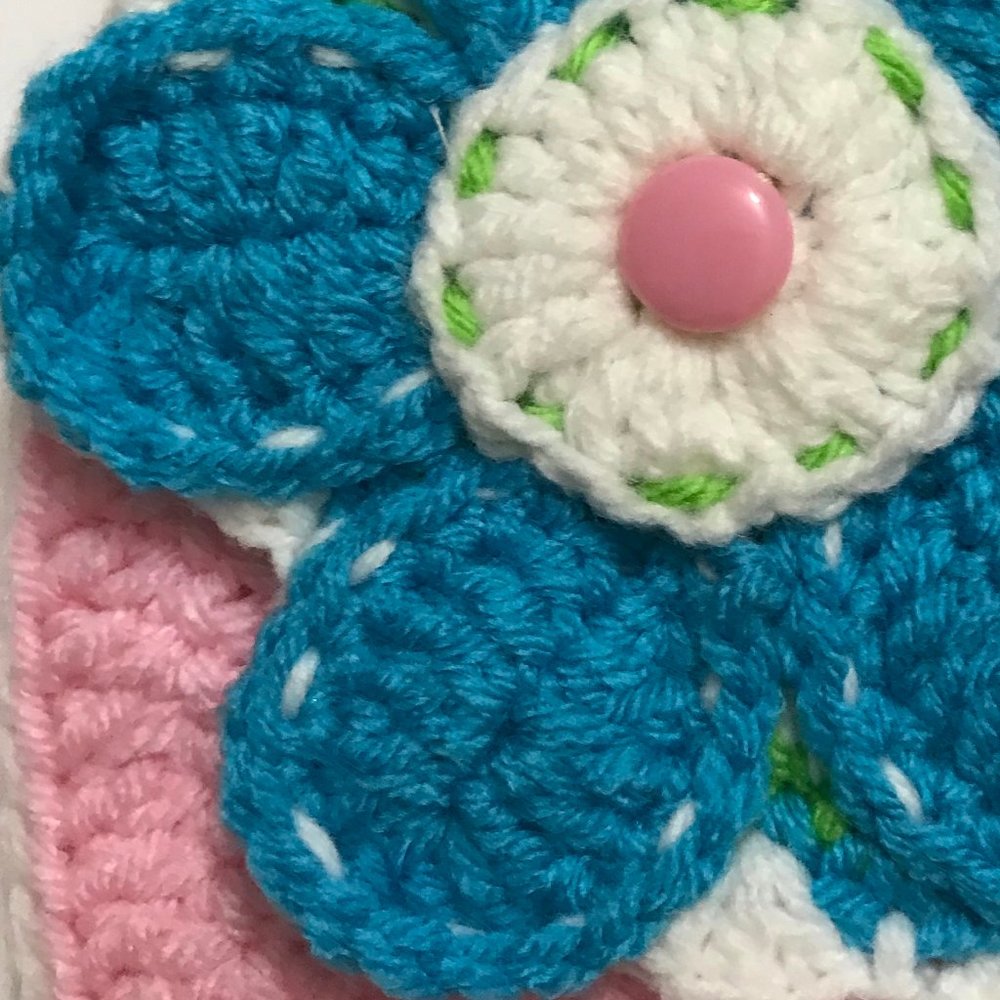 Crocheted Girls Bag/Purse/Tote - Picture 3 of 3